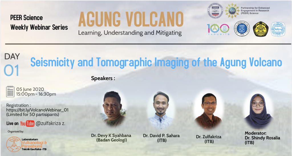 WEEKLY WEBINAR SERIES ON AGUNG VOLCANO, BALI, INDONESIA