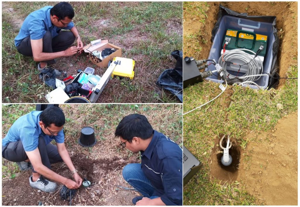 Global Geophysics Group and LPPM ITB Install Seismographs to Monitor Earthquake Swarm Seismicity in Bogor